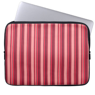 Funda Para Portátil Cute hot pink stripes