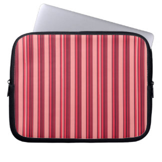 Funda Para Portátil Cute hot pink stripes