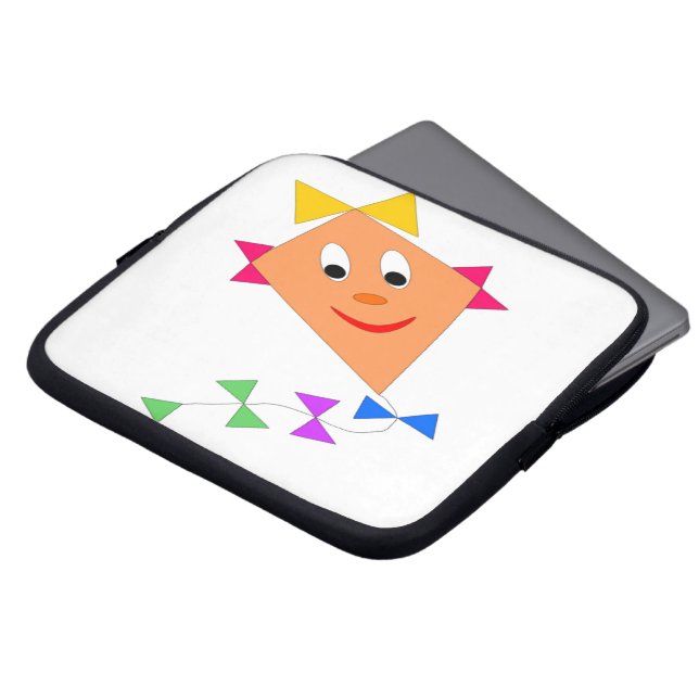 Funda Para Portátil Cute Kite (Superior anverso)
