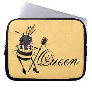 FUNDA PARA PORTÁTIL CUTE QUEEN BEE LAPTOP SLEEVE