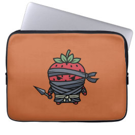 Funda Para Portátil Cute Strawberry Ninja Assassin Japanese Pop Art
