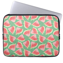 Funda Para Portátil Cute Summer Kawaii Watercolor Watermelón