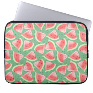 Funda Para Portátil Cute Summer Kawaii Watercolor Watermelón