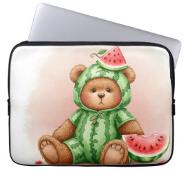 Funda Para Portátil Cute Watermelon Teddy de Natasha Us