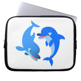 Funda Para Portátil Cuto juego Personalizado delfines manga portátil