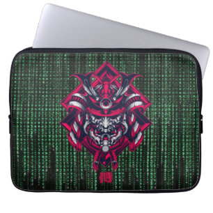 Funda para portátil Cyberpunk Oni Matrix