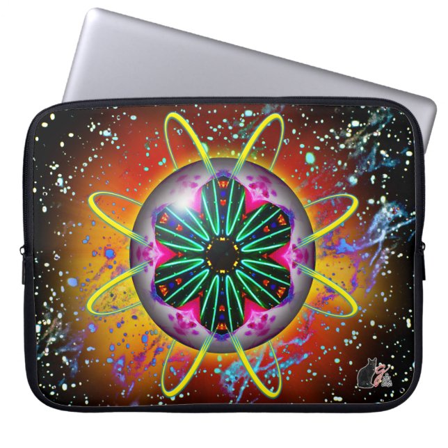 Funda Para Portátil Cyclon Orbz Kaleid (Frente)