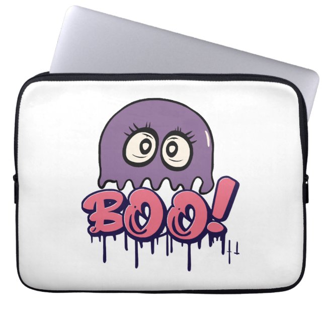 Funda Para Portátil Da miedo el Boo (Frente)