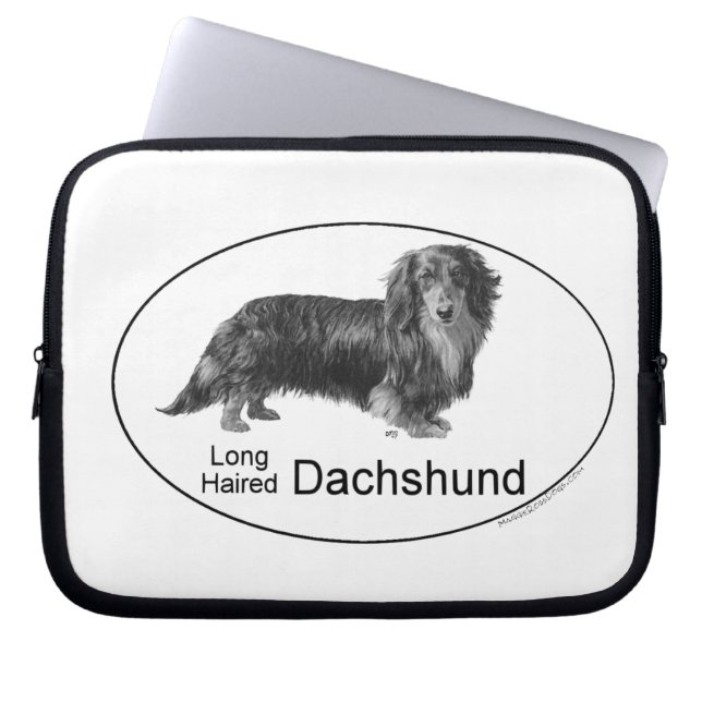 Funda Para Portátil Dachshund (Frente)