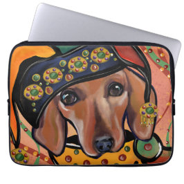 FUNDA PARA PORTÁTIL DACHSHUND