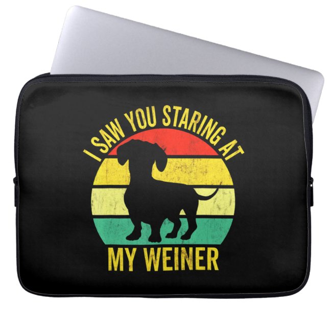 Funda Para Portátil Dachshund Dad Men (Frente)