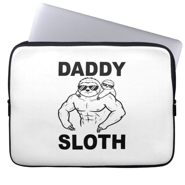 Funda Para Portátil Daddy Sloth (Frente)