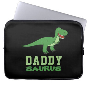 Funda Para Portátil Daddysaurus Dinosaur T-Rex Dino Dad Day
