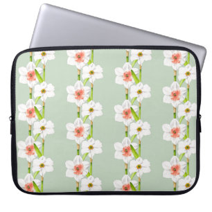 Funda Para Portátil Daffodils en una manga para portátiles