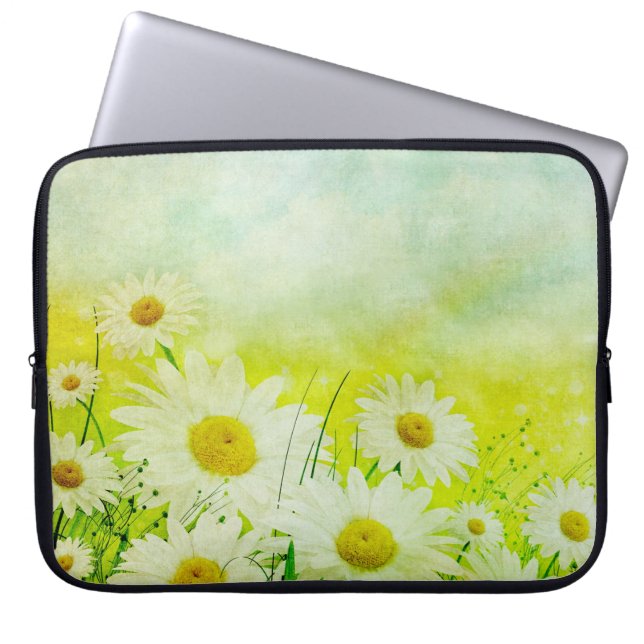 Funda Para Portátil Daisies (Frente)