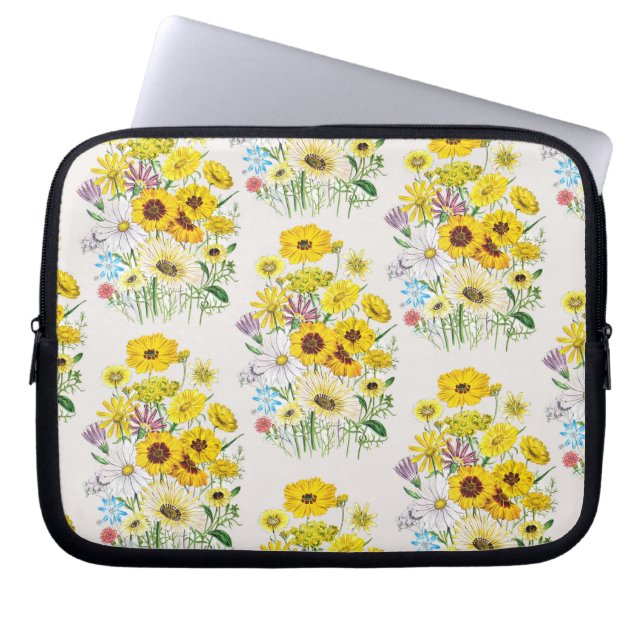 Funda Para Portátil Daisies (Frente)