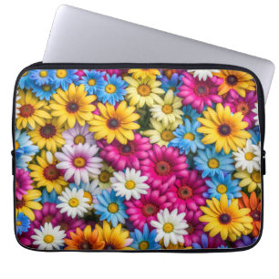 Funda Para Portátil Daisies coloridos #55 -