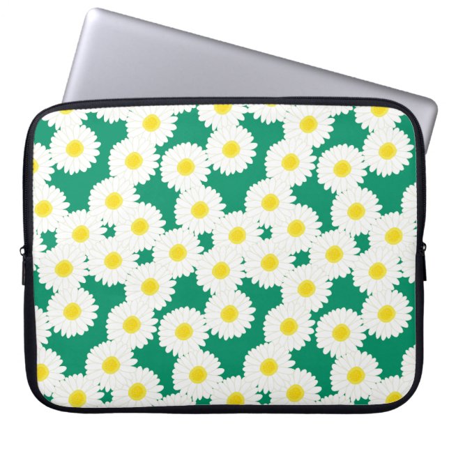 Funda Para Portátil Daisies In Wild (Frente)