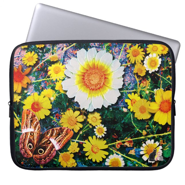 Funda Para Portátil Daisies May (Frente)