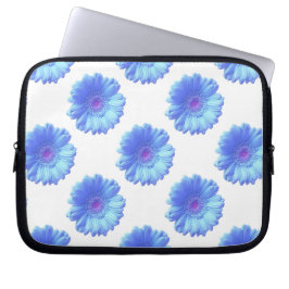 Funda Para Portátil Daisy gerbera azul