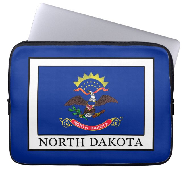 Funda Para Portátil Dakota del Norte (Frente)