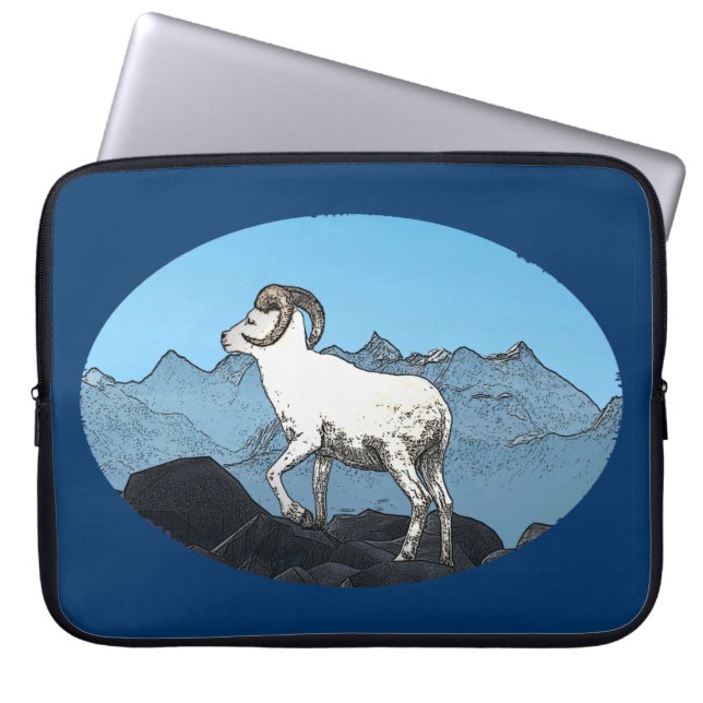 Funda Para Portátil Dall's Sheep (Frente)