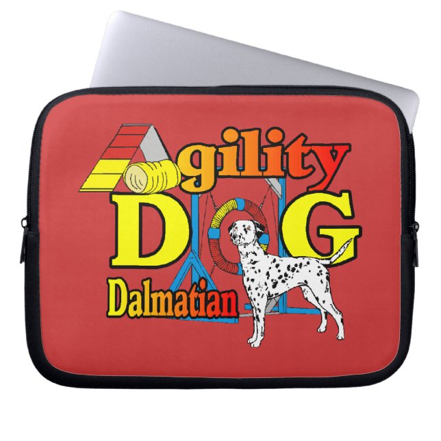 Funda Para Portátil Dalmatian_Agility (Frente)