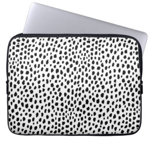 Funda Para Portátil Dalmatian Spots (black/white)