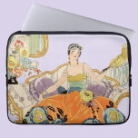 Funda Para Portátil Dama de arte festivo<br><div class="desc">Dama de deco de arte festivo</div>