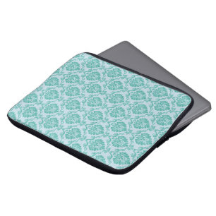 Funda Para Portátil Damasco azul