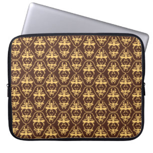 Funda Para Portátil Damasco barroco #2 @ Sonoletre