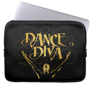 Funda Para Portátil Dance Diva (oro)
