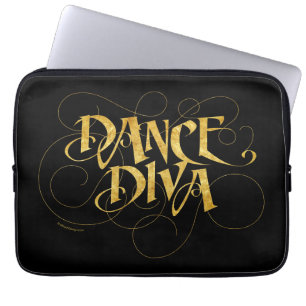 Funda Para Portátil Dance Diva (oro)