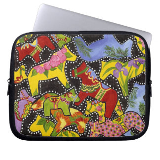 Funda Para Portátil Dancing Dala Caballos Electronics Sleeve