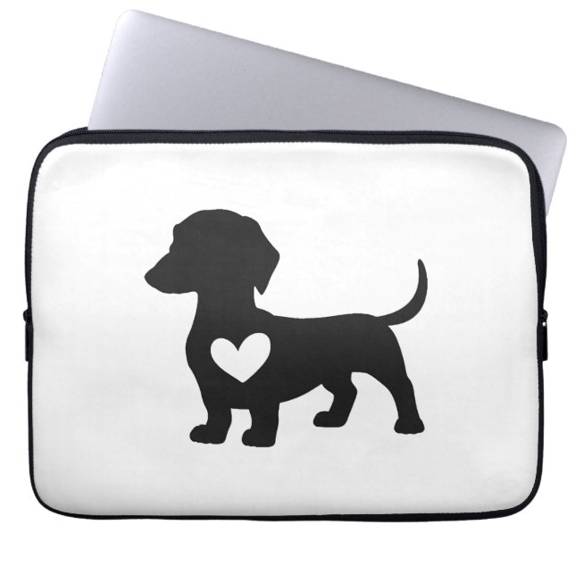 Funda Para Portátil Daschund       (Frente)