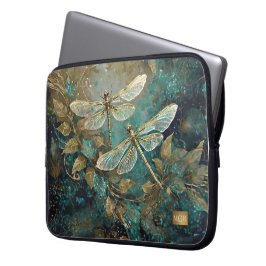 Funda Para Portátil Dazzling  Dancing Dragonflies, Gossamer Wings
