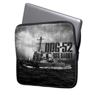 Funda para portátil DDG-52 Barry Neoprene de 13 pu