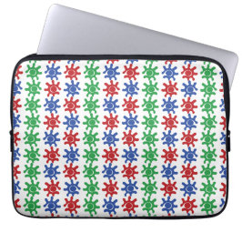 Funda para portátil de 13 pulgadas con patrón abst