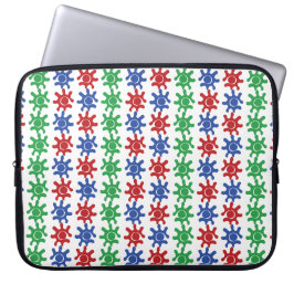 Funda para portátil de 15 pulgadas con patrón abst