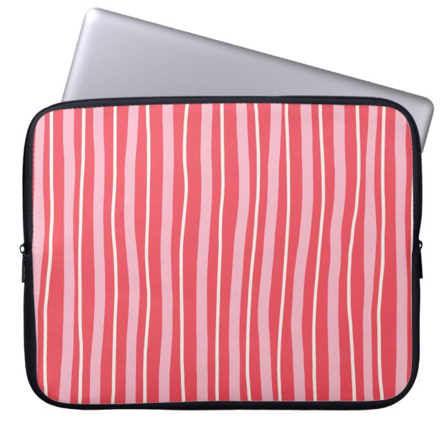 Funda para portátil de alegría navideña (Frente)