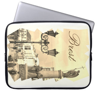 Funda para portátil de arquitectura de Brest Bielo
