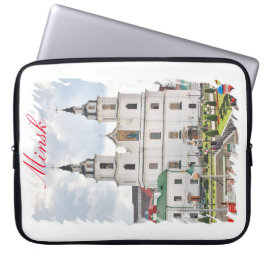 Funda para portátil de arquitectura de Minsk Bielo