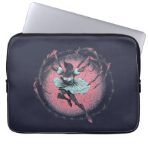 Funda para portátil de bailarina esqueleto adorabl
