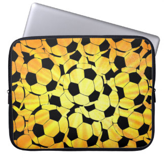 Funda para portátil de balón de fútbol