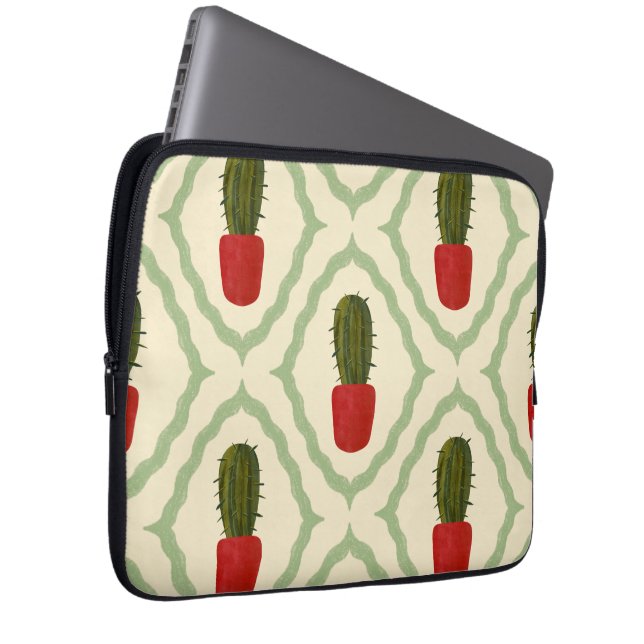 Funda para portátil de cactus (Anverso derecho)