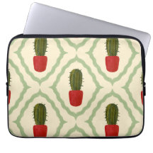 Funda para portátil de cactus