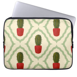 Funda para portátil de cactus