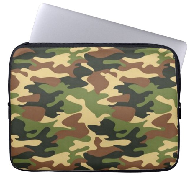 Funda Para Portátil de camuflaje (Frente)