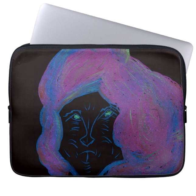 Funda para portátil de ciencia ficción fantástica (Frente)