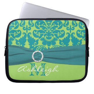 Funda para portátil de cinta de seda falsa de dama